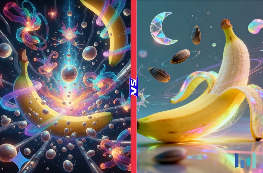 Google Nano Banana vs Bytedance Seedream 4.0 image genration